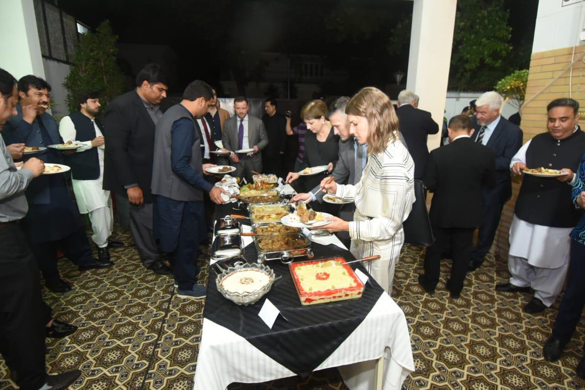 Attended welcome dinner hosted in honor of Mr. Zachary V. Harkenrider, Minister Counsellor for Political Affairs US Embassy Islamabad at Dr Qamar Cheema residence attended by Diplomats, Politicians, Journalists and respectables from all walks of life.