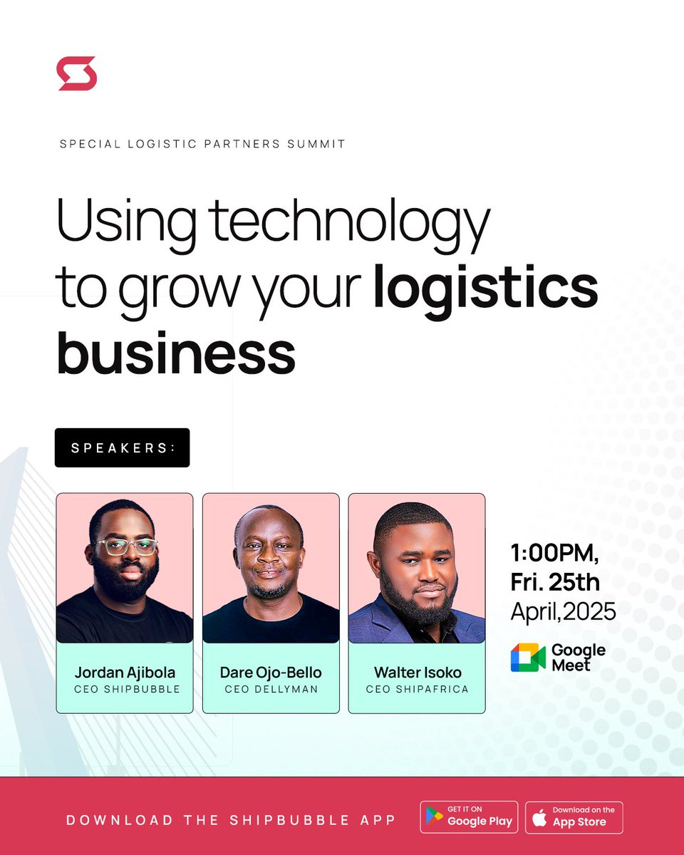 15 days to go! 🚚 Ready to scale smarter? Join the Shipbubble Webinar and learn how to use logistics as a growth engine for your logistics business. Let’s get strategic. #ShipbubbleWebinar #LogisticsForGrowth