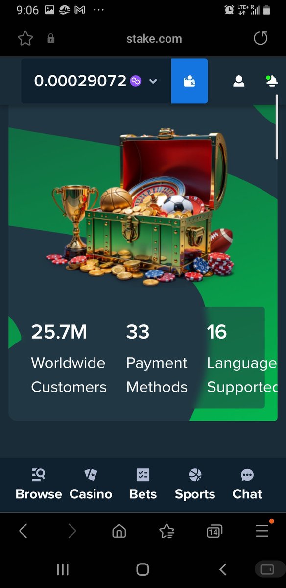 bbbxc33's tweet photo. STAKE IS THEE #1 ONLINE  CASINO. Free Weekly bonuses and BIGGER monthly bonuses.  #BTC, #ETH, #DOGE, #DAI,#SOL #Polygon. 🇨🇦🇺🇸🇹🇷++ SIGN UP NOW FELLOW FRIENDS, LINK= $20 you,$20 me. #SportsGambling #SportsBettingX #Crypto #casinoonline
Link: https://t.co/UtkutBxVx1

Fun from home https://t.co/4JrlTX7s2f