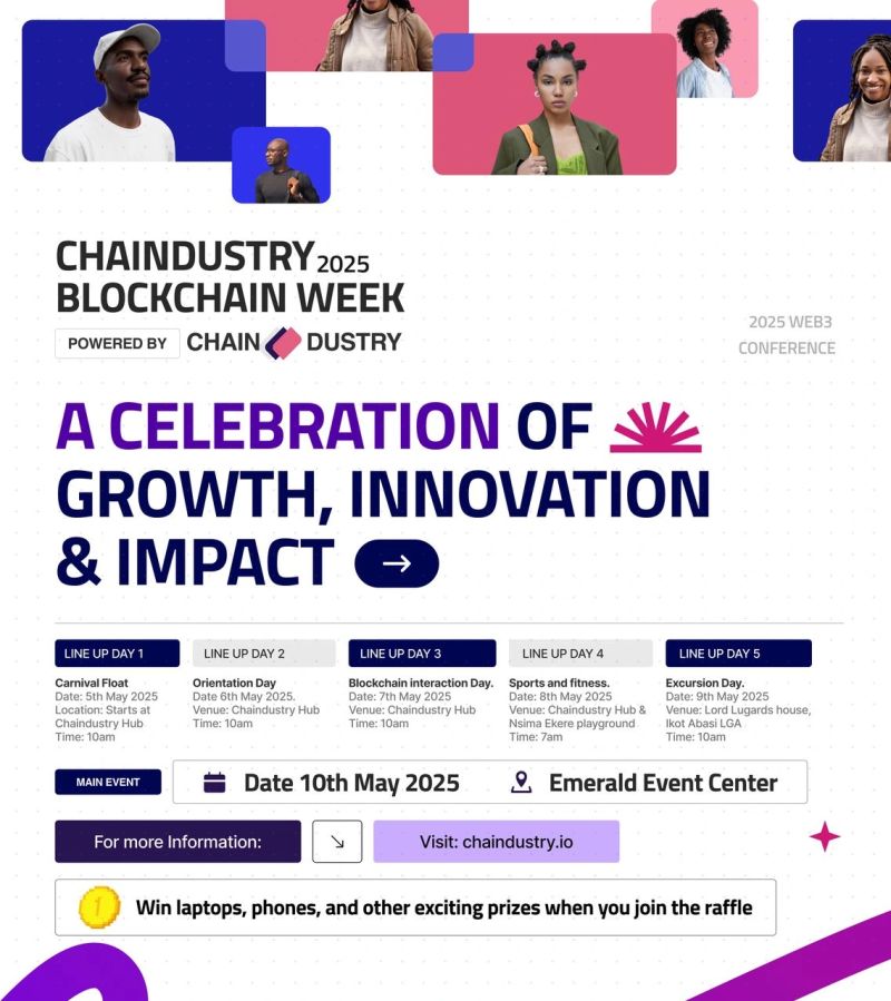 comfortibatt's tweet photo. Have you heard about chaindustry Blockchain week? its a week full of impact, fun and inspiration. Don't miss out, come learn and connect.
#chaindustryblockchainweek2025
#CBW2025
@ChainDustry https://t.co/RVrnvf0zuo
