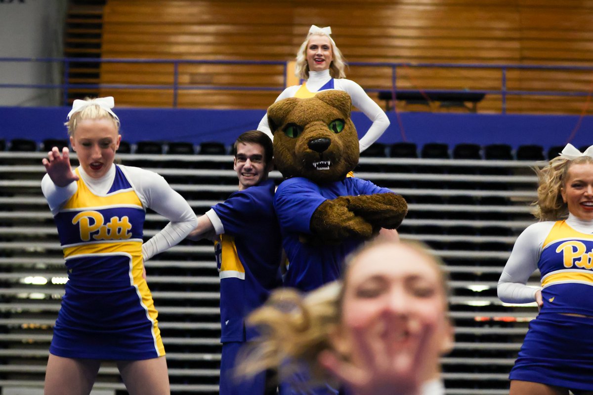 Pitt_ATHLETICS's tweet photo. Good luck to @Pitt_Cheer, @Pitt_DT and @ROCthePanther at Nationals 👏

The competition in Dayton starts today! 🔵🟡 https://t.co/3BfLAHPKGG
