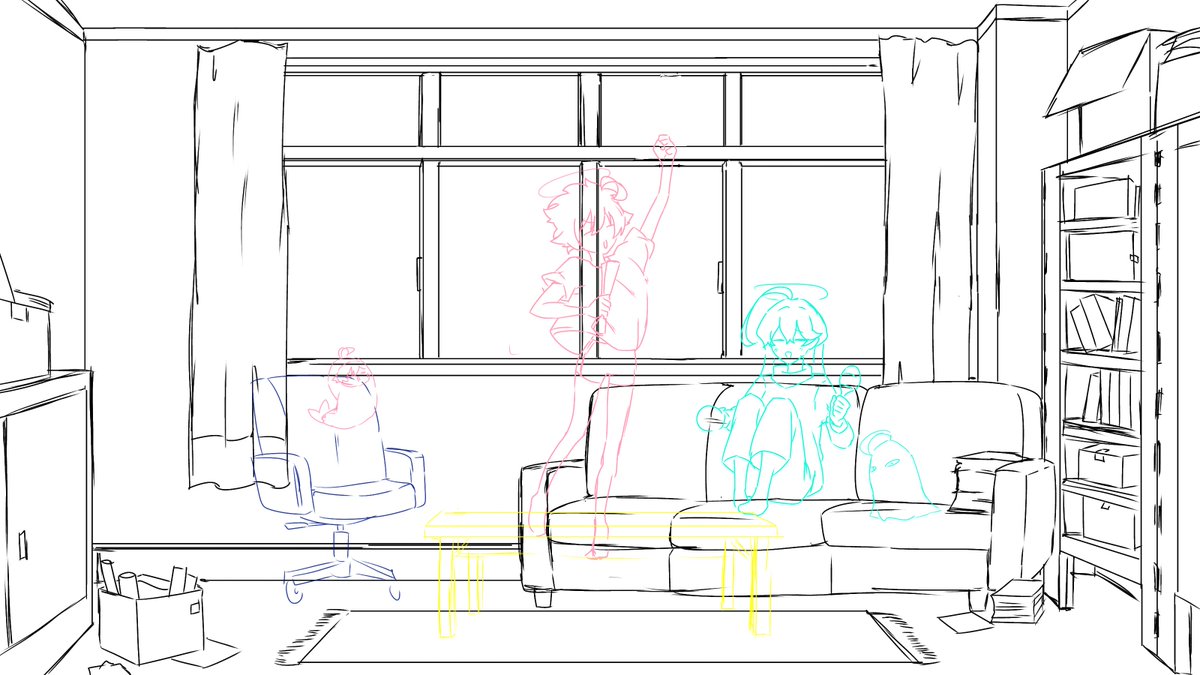 今作ってるの進捗
#ブルアカ 