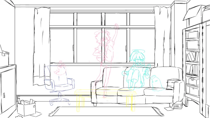 今作ってるの進捗
#ブルアカ 