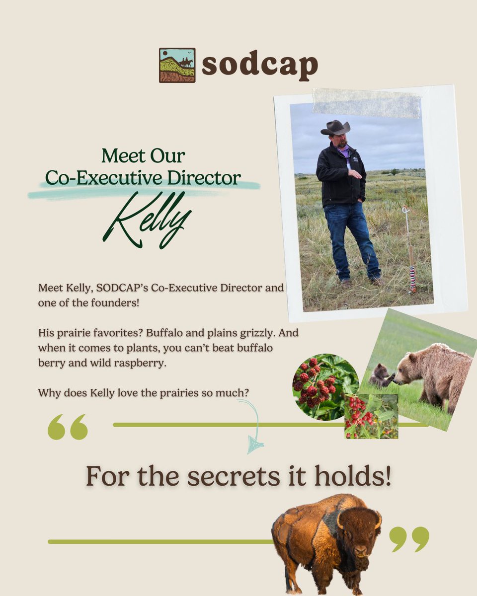 Get to know our team - we love having them onboard and are grateful for all of the incredible work they do for our prairies!