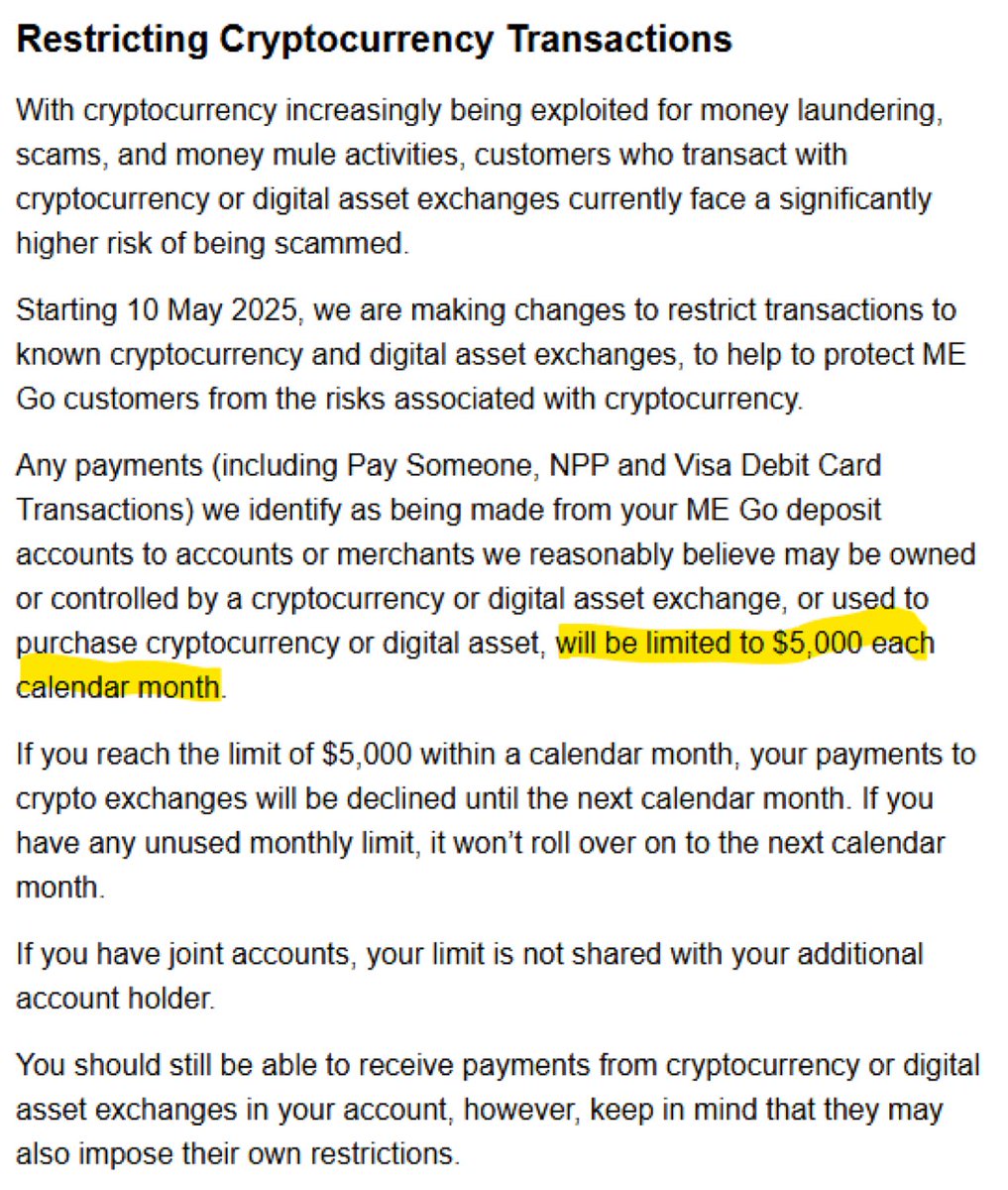 Australian Bitcoin Industry Body tweet media