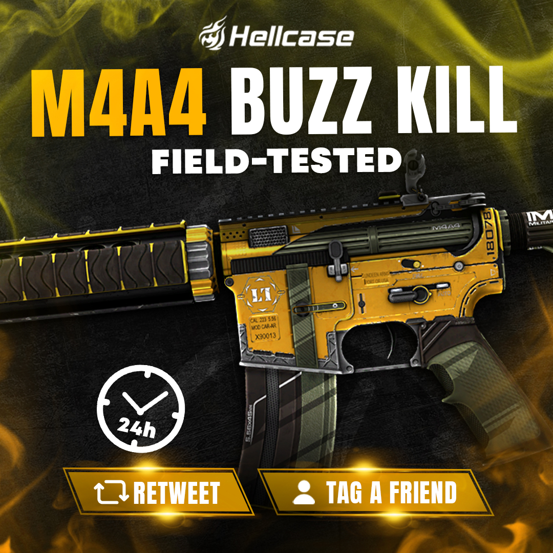 🎁 FAST GIVEAWAY 🏁

👇 Tag Your Best Friend &amp; Like
🚀 Follow us
👥 Join us on WhatsApp - whatsapp.com/channel/0029Va…
🔥 Retweet this post
😎 The winner of the previous giveaway is @PeeKDx 

#hellcase #csgo #cs2 #csgoskin #csgoskins #csgoskinsgiveaway #csgocases #csgocase