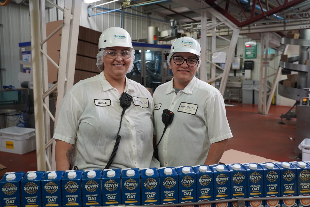 Sisters who work together, stay together! 
Karla &amp; Dora have been teammates at our Alexandria MN St location for over 2 years—and it’s clear their bond makes our team even stronger.
Happy #NationalSiblingsDay to these two and all the incredible sibling duos out there! #SunOpta