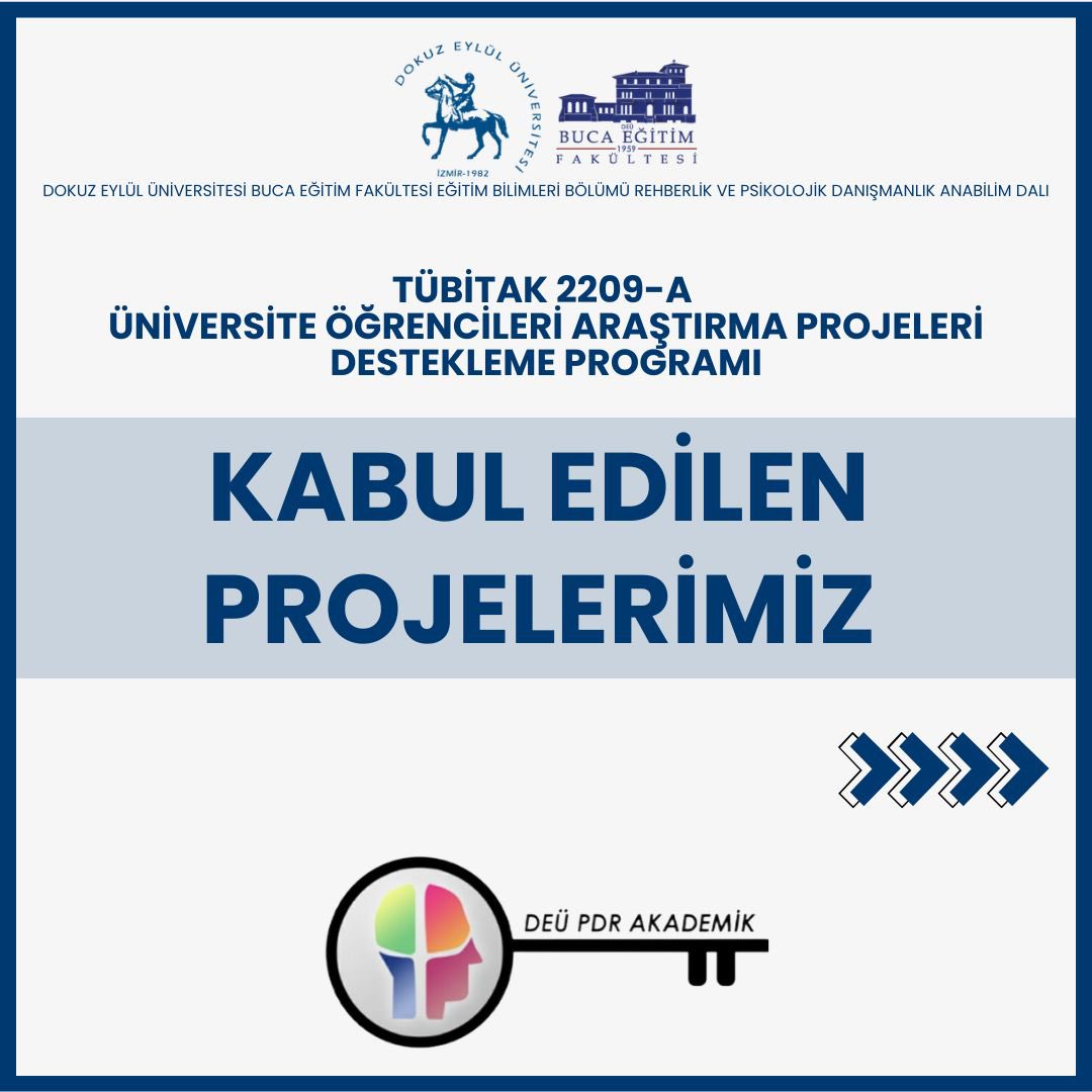 PdrDeu's tweet photo. Öğrencilerimizi ve akademisyenlerimizi tebrik ederiz.  #deu #pdr #tubitak https://t.co/5rFk7bVLq8
