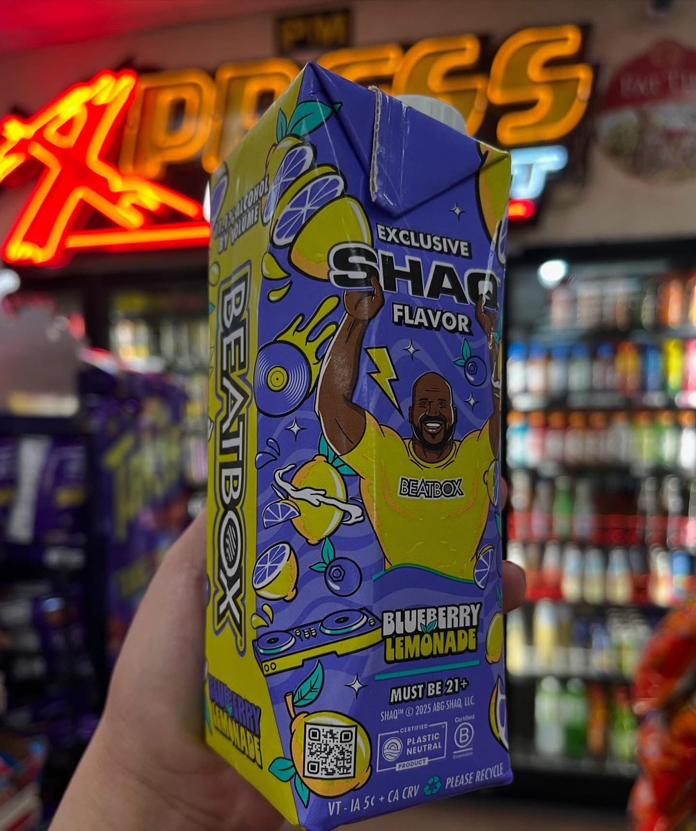 Haleebear1's tweet photo. Shoutout to my local gas station for stocking one of my new favorite flavors of @BeatboxBevs 🤤 #beatboxfam https://t.co/gZskHOSDr1