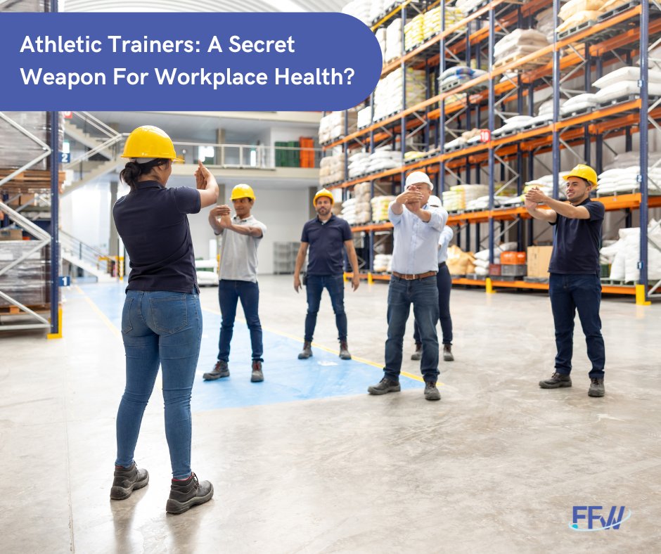 Did you know athletic trainers are doing more than helping athletes stay in the game? They're also helping your workforce stay safe &amp; productive. We dive into the role of ATs &amp; how they’re transforming workplace safety. okt.to/mJfbMv
#WorkplaceWellness #AthleticTrainer