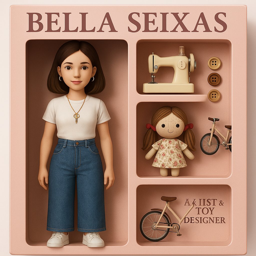 LittlesbyBella's tweet photo. Say hello to Bella Seixas, the newest trend character from Littles by Bella!
just a little piece of my heart I made for fun.

I think she’s too cute not to share with you guys.
hope you love her as much as I do!
#Be #LittlesByBella #DollmakerLife #DollArt #HandmadeDoll #CuteTrend https://t.co/4aMKcV2Vsn
