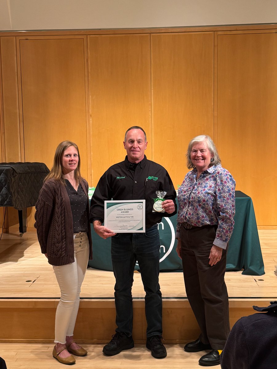 WiltonAuto's tweet photo. We’re honored to win the Green Business Award from @WiltonGoGreen ! 💚🌍
Thanks for recognizing our commitment to sustainable auto care in #WiltonCT. From recycling to energy efficiency, we're proud to go green! 🌱🔧
#WiltonAuto #GreenGarage #EcoFriendlyAutoRepair https://t.co/lSpzHy4OLV