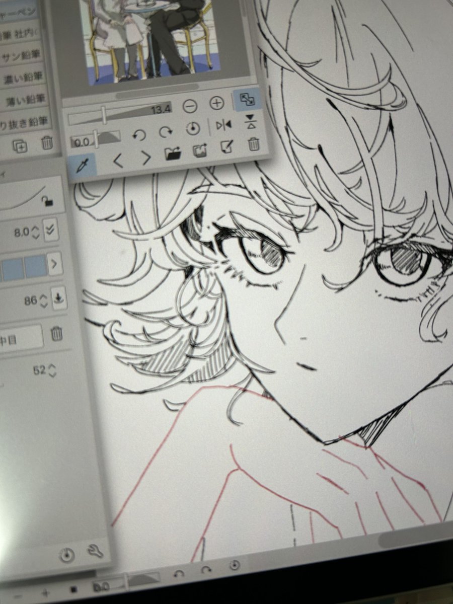 原画市、新作一枚もないのはなぁと思ったので、今から色紙を描くことにしました 