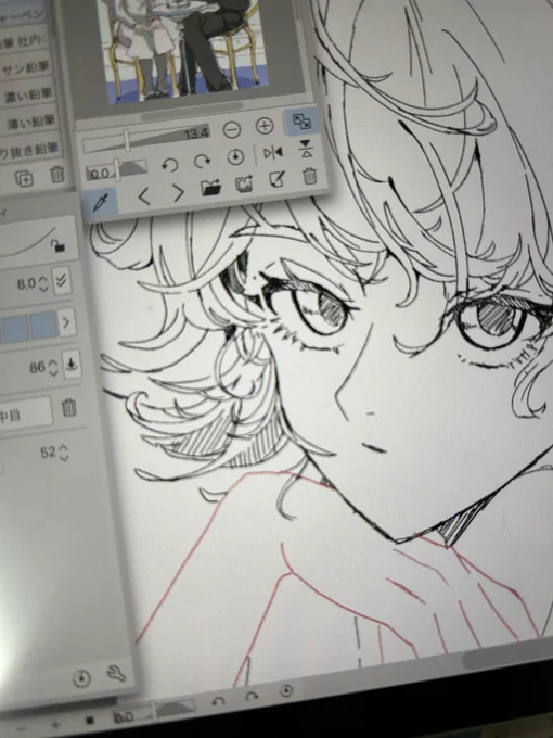 原画市、新作一枚もないのはなぁと思ったので、今から色紙を描くことにしました 