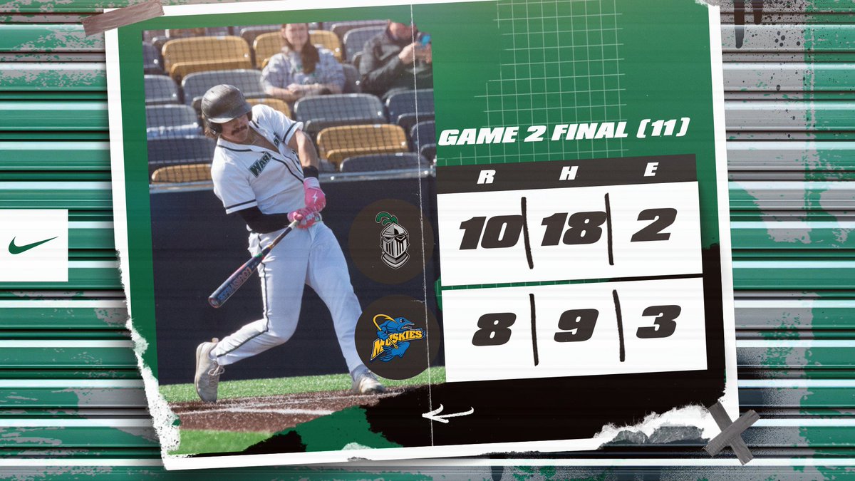 WLC Baseball (@wlc_base) on Twitter photo Game 2
⚾️ Oswald - 2-5, GW RBI 2B, 2 IP, 0 R, W, <a href="/RevShevWLC/">Wayne Shevey</a> big hat interview...he did everything!!!
⚾️ Nigl - 4-6, 2 2B, 2 IP, 1 R
⚾️ Lorbecki - 4-4, 2B, 3B
⚾️ Winning streak reaches 7 Game 2
⚾️ Oswald - 2-5, GW RBI 2B, 2 IP, 0 R, W, <a href="/RevShevWLC/">Wayne Shevey</a> big hat interview...he did everything!!!
⚾️ Nigl - 4-6, 2 2B, 2 IP, 1 R
⚾️ Lorbecki - 4-4, 2B, 3B
⚾️ Winning streak reaches 7