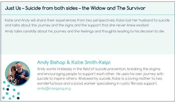 Andy Bishop &amp; Katie Smith-Kelpie are speaking at the Mental Health and Wellbeing Show! Have you bought your ticket yet? Make sure you do before they sell out!

Book Now: eventbrite.co.uk/e/the-mental-h…..