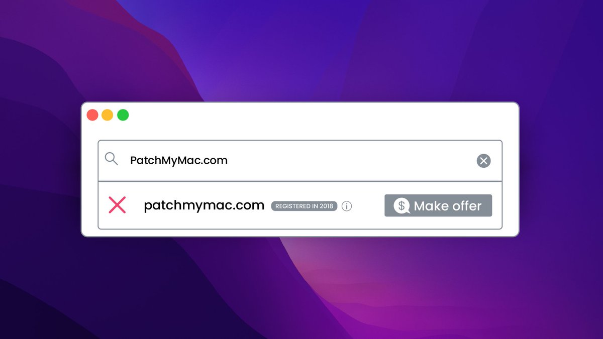 PatchMyPC's tweet photo. Who had the evil/genius idea to squat on this domain? #PatchMyPC #PatchMyMac https://t.co/AL9phiGEkD