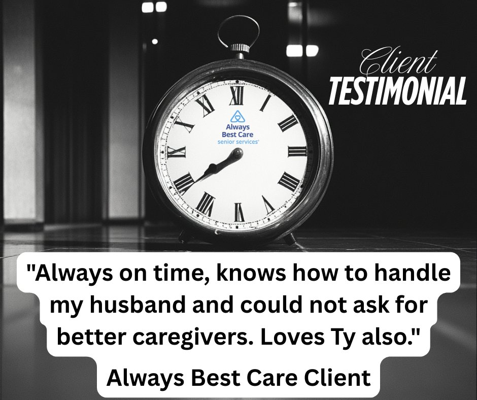 abcNWLA's tweet photo. We recieved this wonderful testimonial from the wife of one of our clients.

#Testimonial #HomeCare #SeniorCare #CompassionateCare #IndependentLiving #AlwaysBestCare #SeniorSupport #SeniorServices #ElderlyCareinShreveport #EastTexas #Caregiver https://t.co/YeTT3YicVO