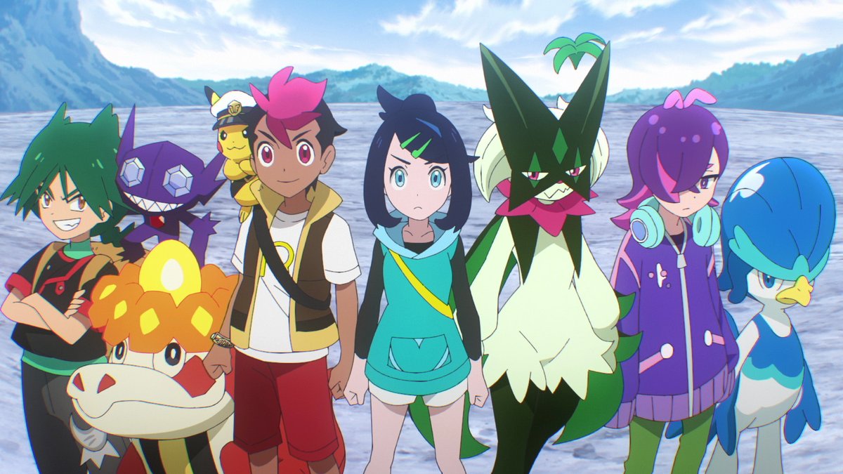 ◥◣#アニポケ 新オープニング公開◢◤ ゆず(@yuzu_official)が手がけ