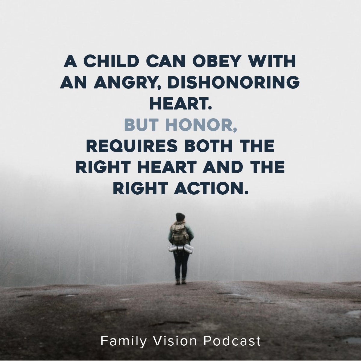visionaryfam's tweet image. Obedience can be done with a bad attitude.
Honor requires the right heart.

God calls us to be children of honor. How can you show honor today?

🎧 Listen to the Family Vision episode: Youtu.be/lnwFlS0WSLY?si…

#Obedience #Honor #FaithBased #ChristianParenting