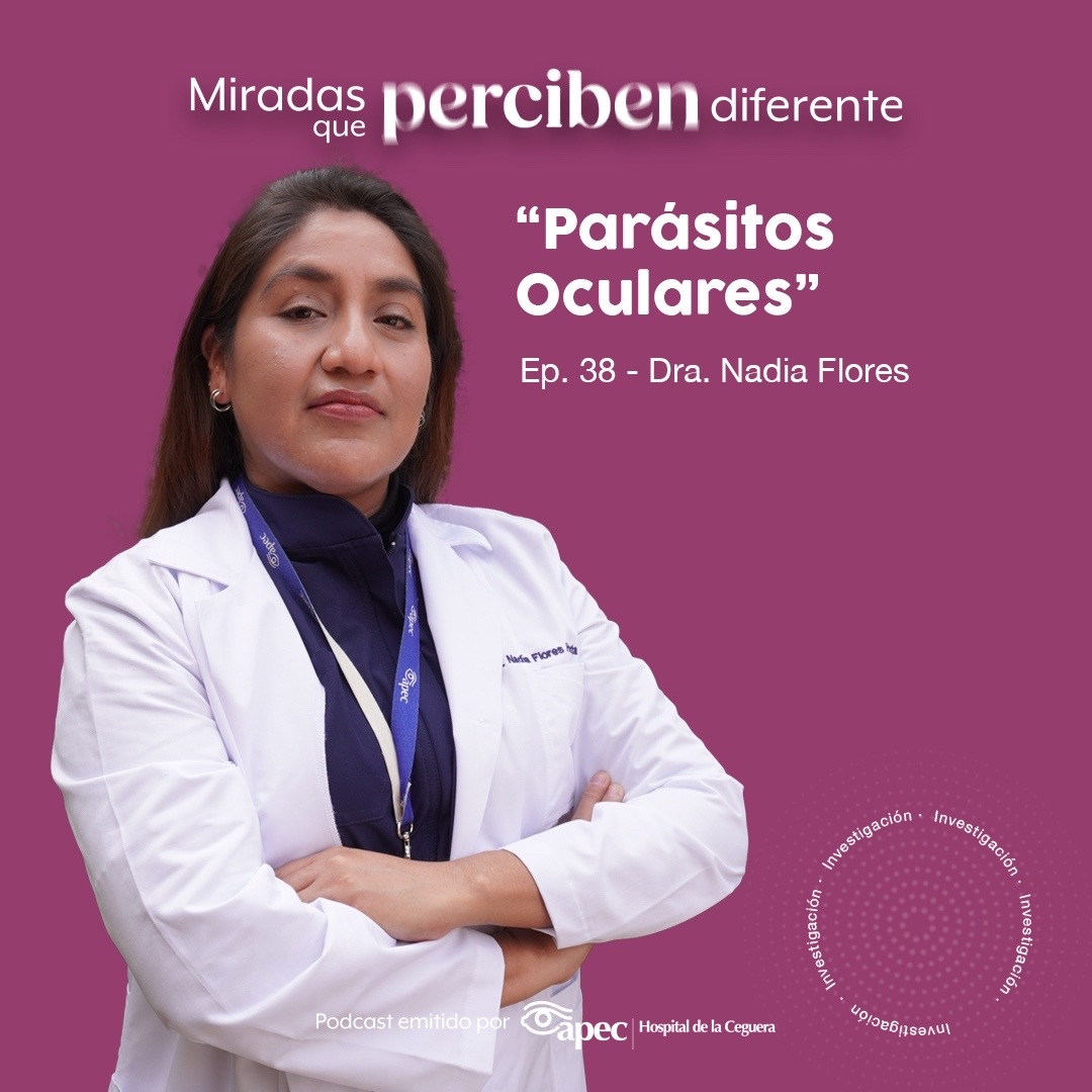 ¿Sabías que podemos desarrollar parásitos oculares que afectan nuestra visión? 🦠👁️ En este episodio, Nadia Flroes, nos adentrará en el mundo de la parasitología ocular y la importancia de la prevención. 🔬👩‍⚕️❤️
#Investigación #APEC #ParásitoOcular

open.spotify.com/show/2IGc5NIJD…