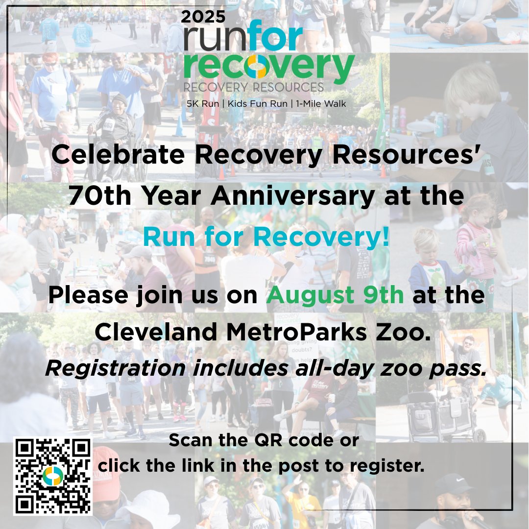 RecResCleveland's tweet photo. The #RaceforRecovery is back! We hope to see you there!
🚶♀️🚶🏃♀️🏃👩🦯👨🦯👩🦼👨🦼
Interested in becoming a sponsor or have questions? Email our Advancement Team - advancement@recres.org.
Link to the race page: https://t.co/yJ9VNCAgYP https://t.co/63LbnPYiyk