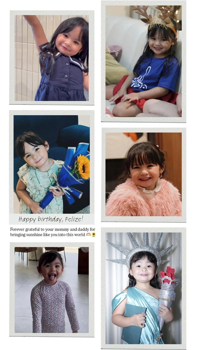 sunnyML22's tweet photo. Happy 4th birthday to this not-so-little baby girl, Felize 🥹

Forever grateful to your mommy and daddy for bringing sunshine like you into this world 🫶🏼🌻 https://t.co/lCRq9SHU8v