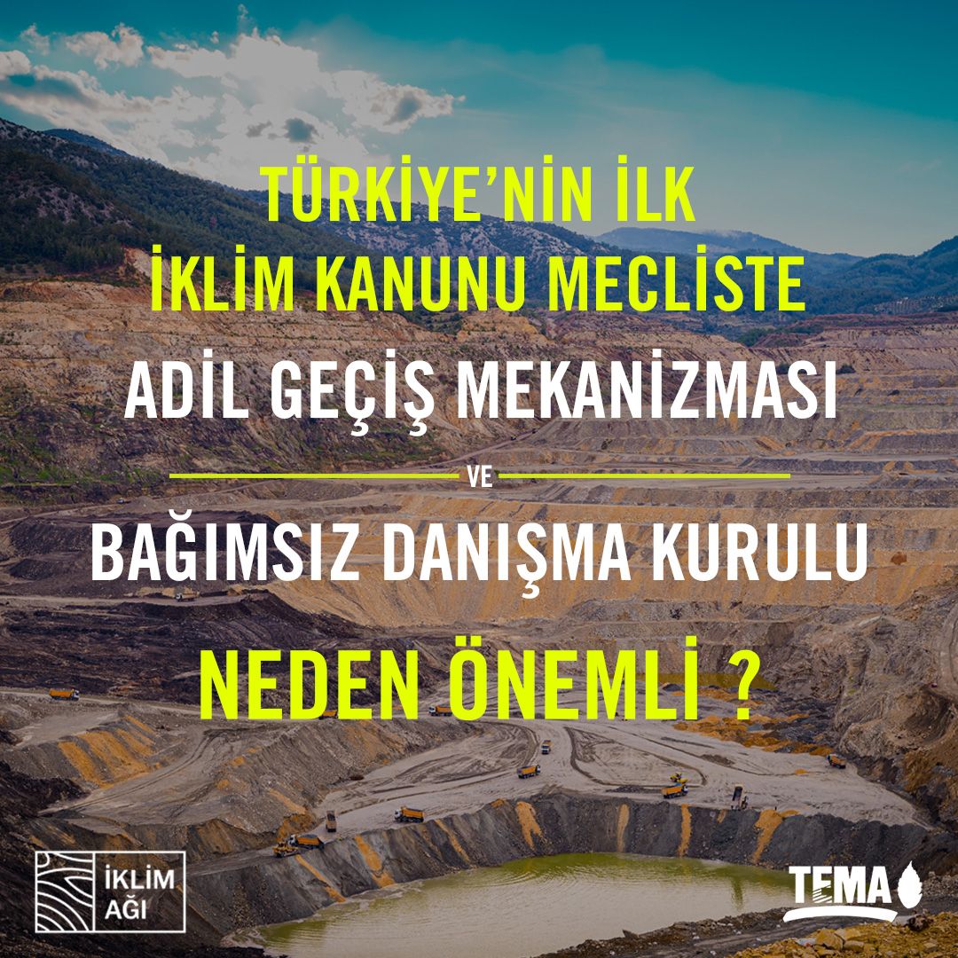 📍İklim Kanunu Meclis Genel Kurulu’nda görüşülüyor.

İklim kriziyle etkili bir şekilde mücadele edebilmek ve iklim adaletini sağlayabilmek için kapsamlı bir kanuna ihtiyaç var.

Etkili ve kapsayıcı bir İklim Kanunu’nda:

📌 Kimsenin geride kalmaması için, başta işçiler, aileleri