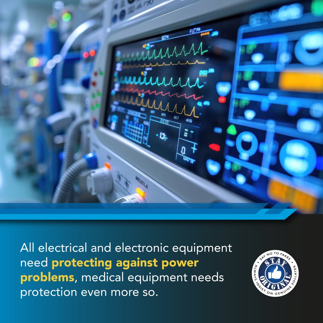 The safe storage of vaccines, blood, pharmaceuticals, and other critical supplies require strict temperature control 
Sollatek specialises in Voltage Protection that will
provide solutions to every voltage power problem that
exists.
Discover more: sollatek.com/sollateks-medi…