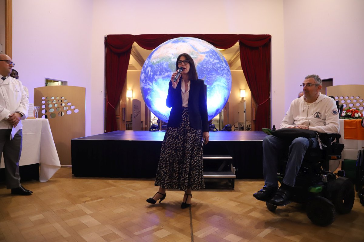 lyceejdrouant's tweet photo. Magnifique soirée caritative au bénéfice du @csininvalides hier au @lyceejdrouant de @Academie_Paris  en présence de madame la Rectrice Julie Benetti et du directeur de l’Académie, Laurent Noé https://t.co/6hbzmJW2r3