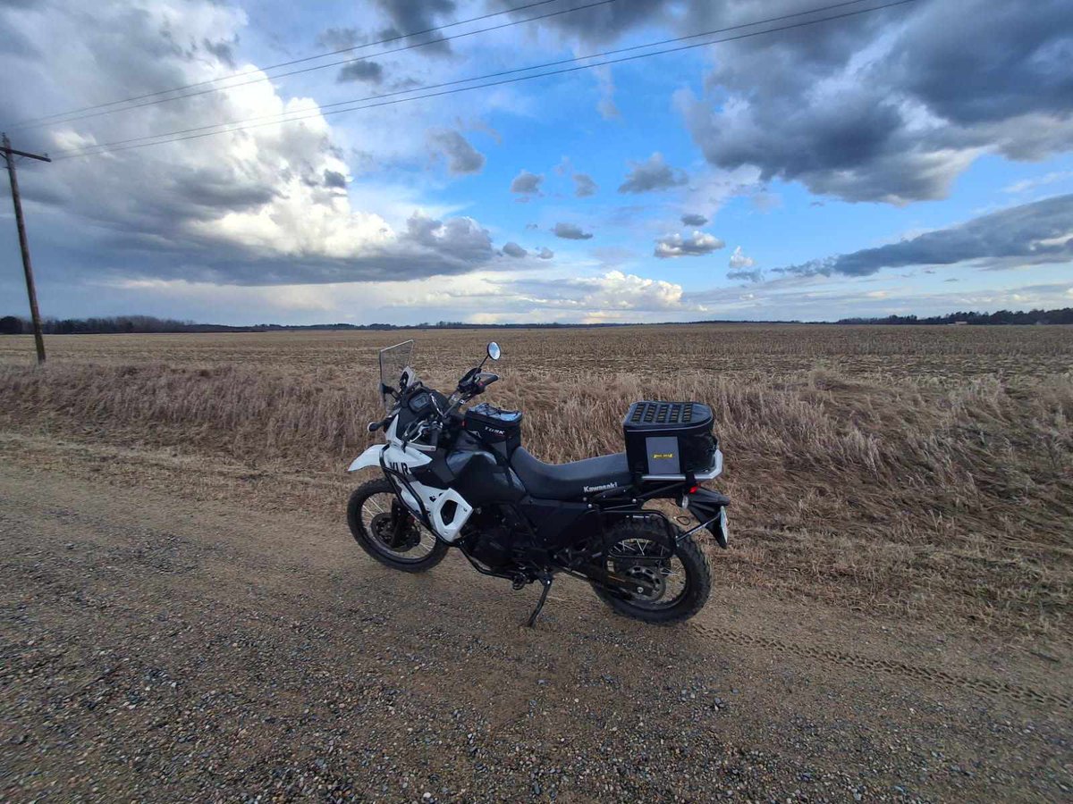 Tanner just shared this really cool picture of his new KLR 650 from one of his rides. It's our favorite time of year seeing the cool places our customers ride. Please feel free to share yours via email or our Facebook page.