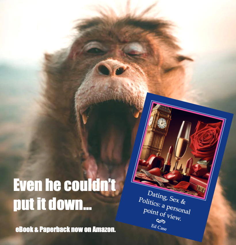 DatingForMating's tweet image. Ed Case explores the absurdities of the worlds of dating and politics to hilarious and memorable effect. Thought provoking - as well as salacious in parts - it is a reflection on vanity as well as the sham of representative #Democracy On Amazon NOW!  tinyurl.com/prxsn37c