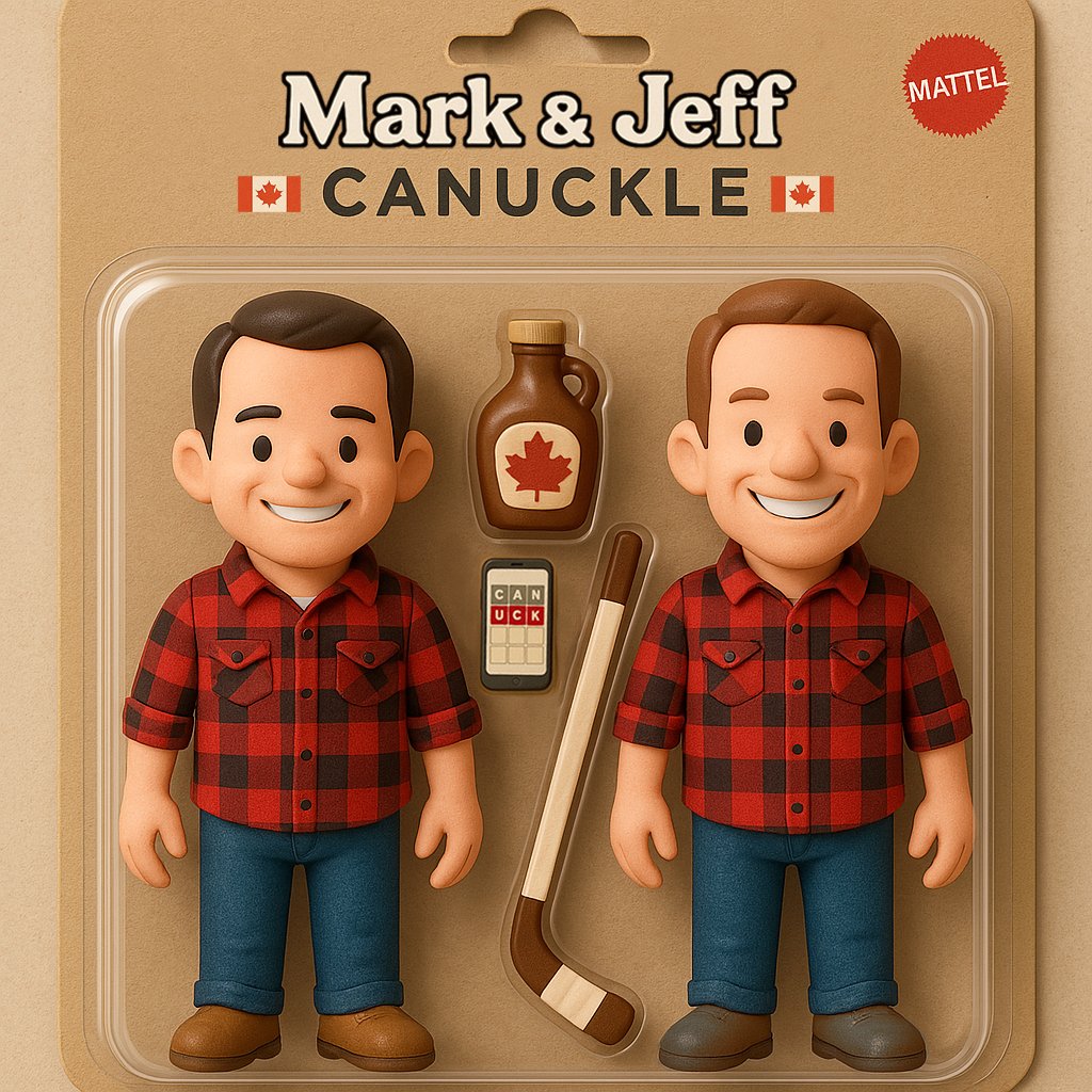 CanuckleGame's tweet photo. New Canuckle action figures! 🇨🇦📱🍁 https://t.co/VjsIBjqTrr