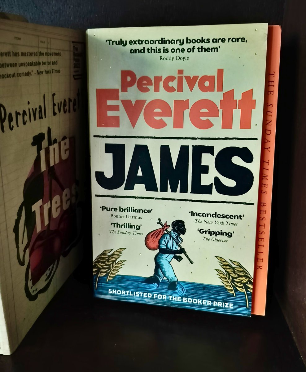 sayantansunnyg's tweet image. This is &apos;The Departed&apos; of books. Everett tears down an existing classic — &apos;Huckleberry Finn&apos; — and reconceives it as a more refined, piercing work of genius with fresh new fangs. The kind of book that makes me wish for the afterlife only so Mark Twain someday gets to read #James.