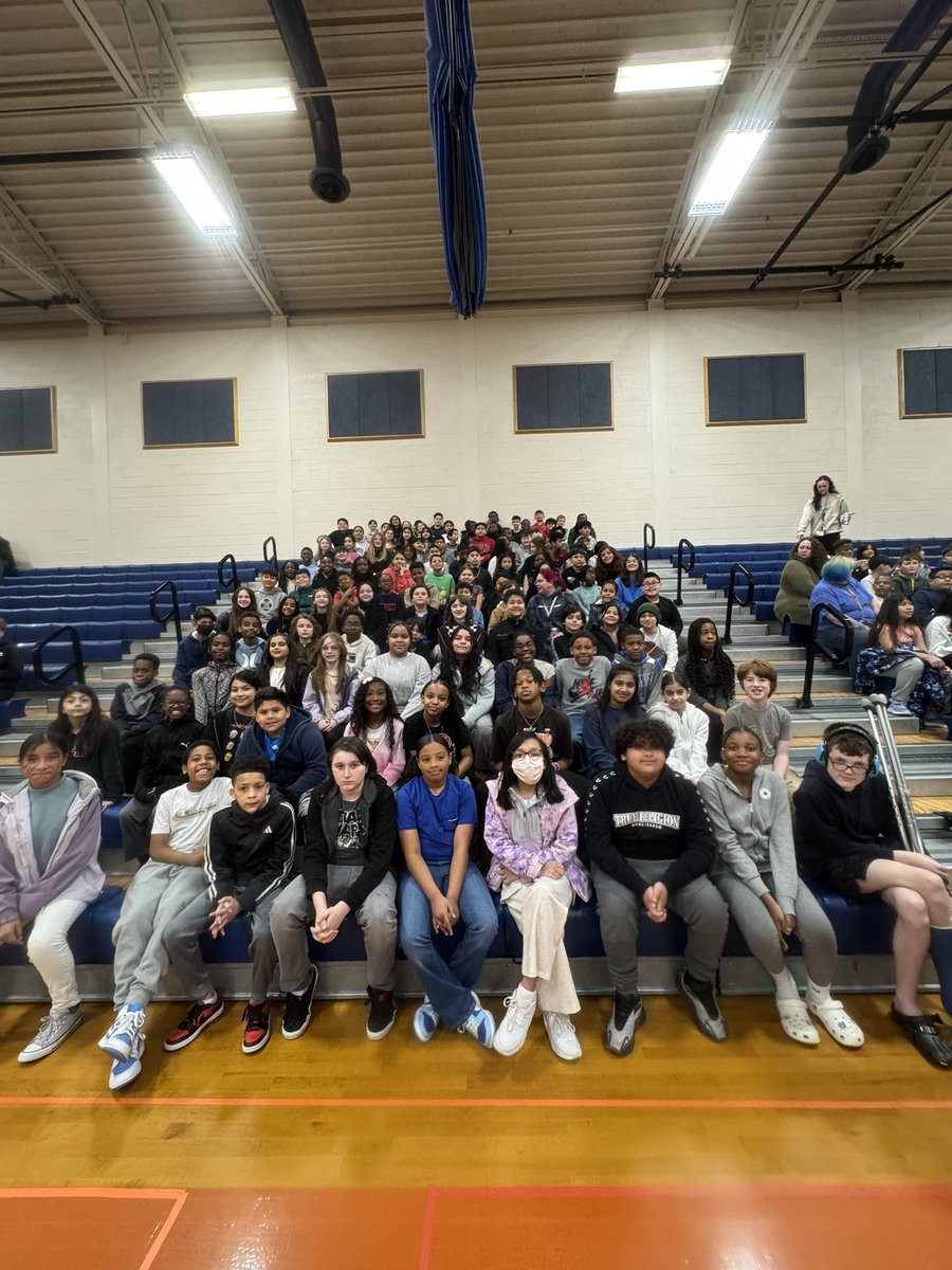 Our 5th graders are so excited to visit <a href="/Shirley_Heim_MS/">Shirley Heim Middle</a> today! 33 more school days until they are officially 6th graders! Thank you for the amazing welcome! #WESTogetherWeRise #EmpoweredToSucceed <a href="/SCPSchools/">Stafford Schools</a>