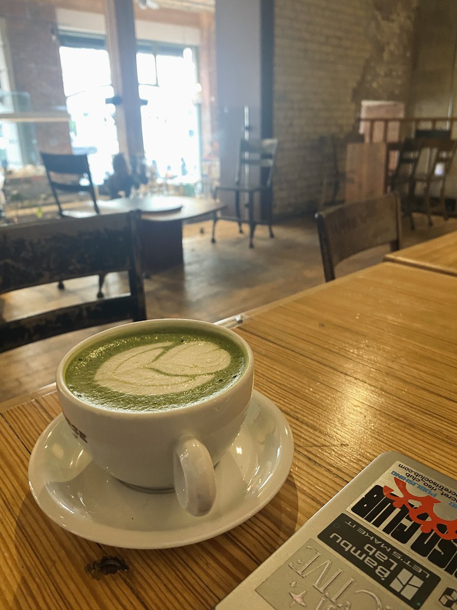 another day, another latte 🍵🔒