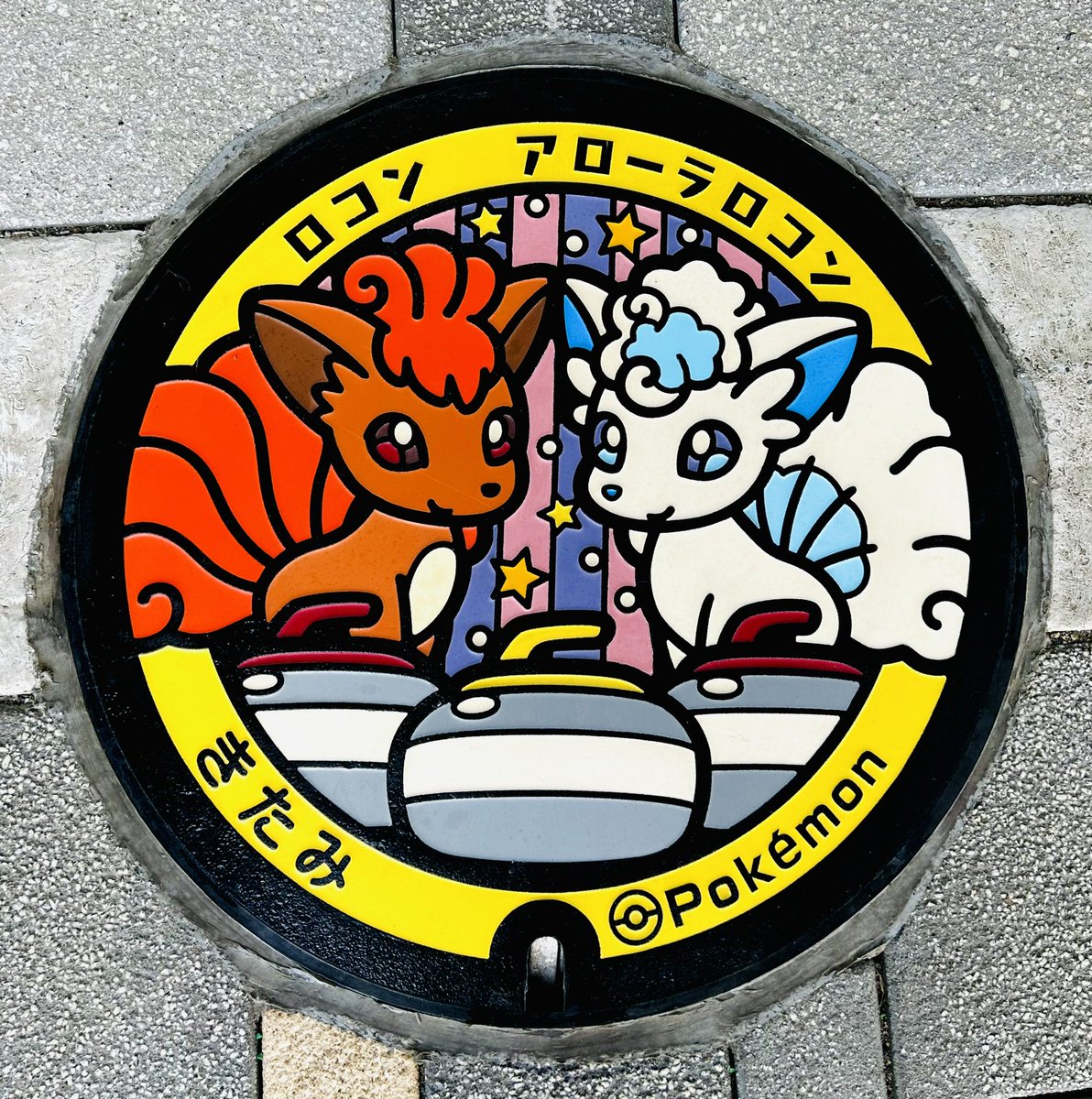アローラロコン 「今回の旅行で出会ったポケふたまとめ」|瑚潟のイラスト