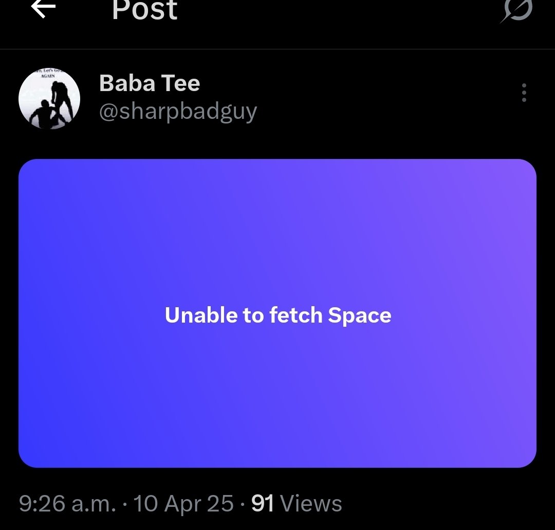 RaissaDRC's tweet photo. @sharpbadguy Baba Tee, I think you blocked me from the space by mistake. I can't see it. https://t.co/BgBryjlBfs