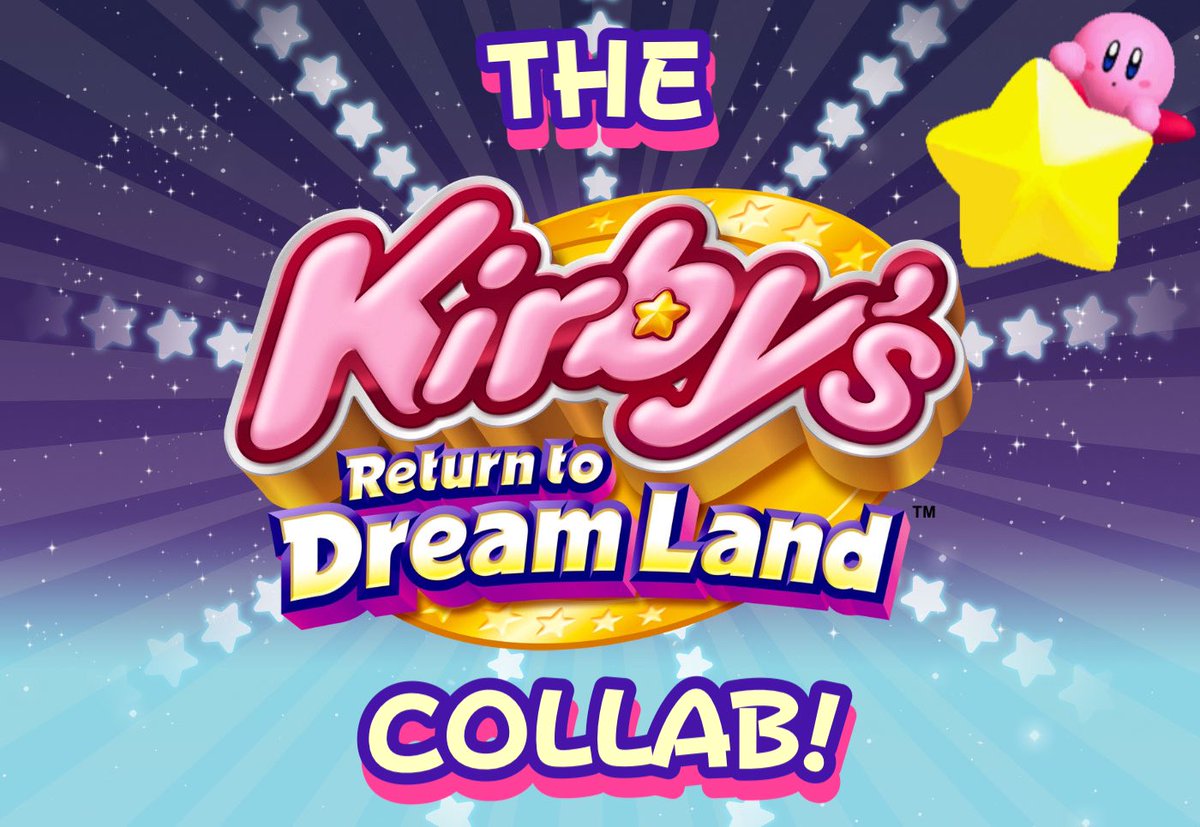 anywayMUAHAHAHA's tweet image. ⭐️It’s HERE!! ⭐️
Announcing the Kirby’s Return to Dream Land Collab!
A massive celebration of one of the most iconic Kirby games EVER!
150 spots will be available with signups starting April 18th!!
You can preview the character selection sheet below!
