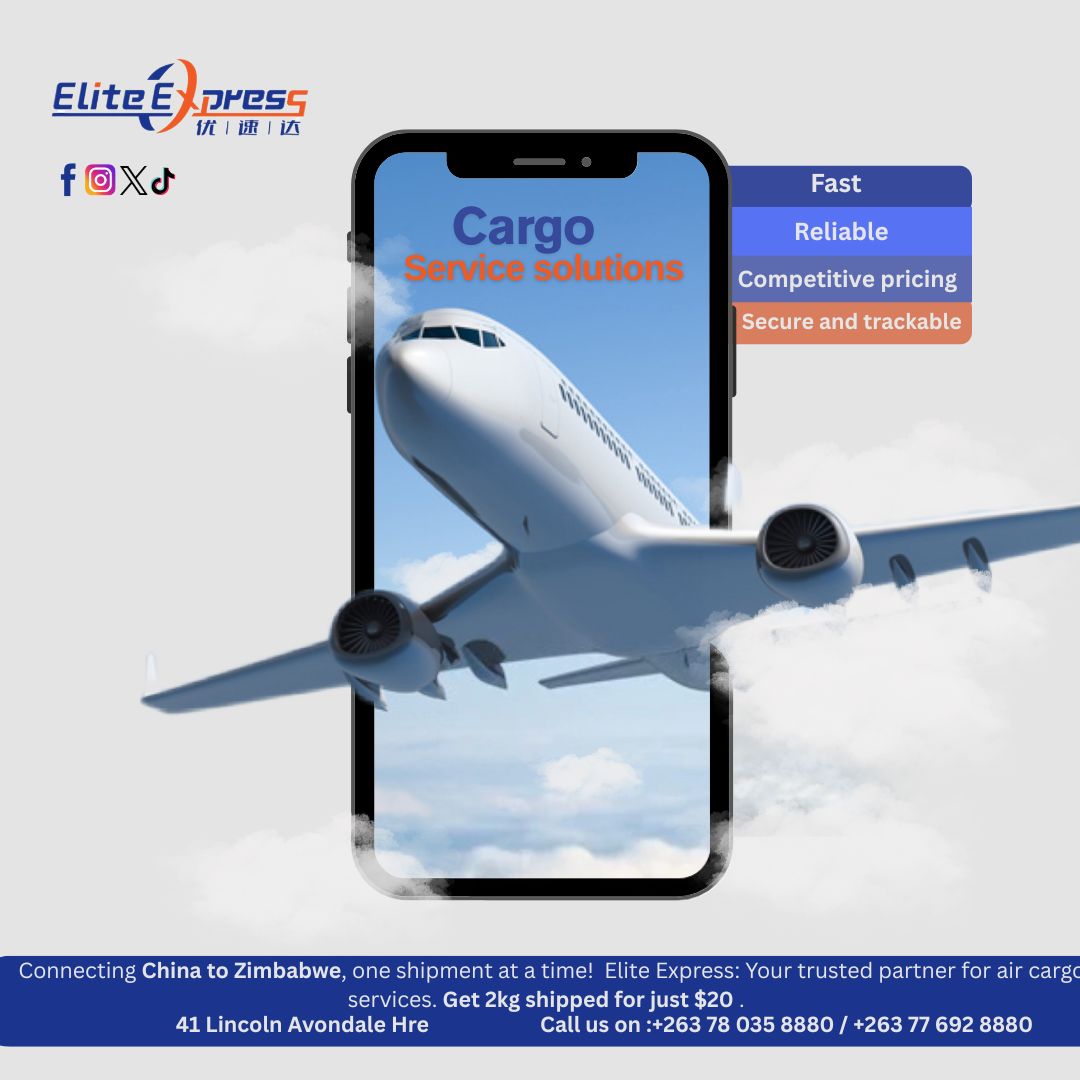 eliteexpressZW's tweet photo. Your trusted partner in logistics! 🚀✈ Elite Express AirCargo offers shipping and sourcing services from China to Zimbabwe.

 For more information contact us on +263 77   692 8880 / +263 78 035 8880 

#EliteExpress #AirCargo #ShippingPartners https://t.co/EozaCnayMT