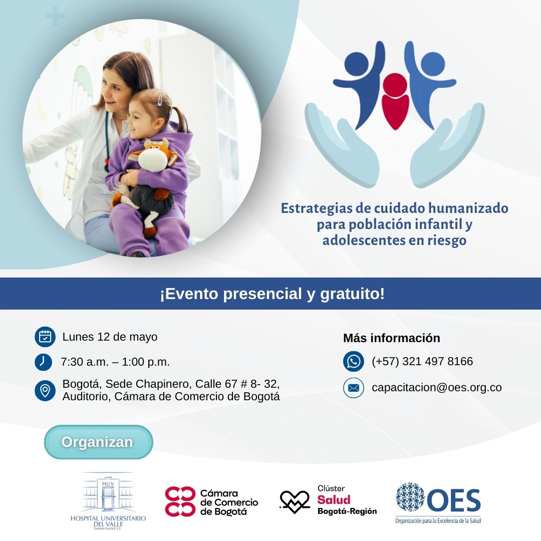 OESvirtual's tweet photo. #Eventos I ¿Cómo garantizar una atención en salud digna y empática para niños y adolescentes en situaciones de vulnerabilidad? Acompáñenos en este espacio de reflexión y aprendizaje con líderes en salud infantil y calidad.

Inscripciones 👉 https://t.co/oybcuBqOSj https://t.co/jz5PT9KXbH
