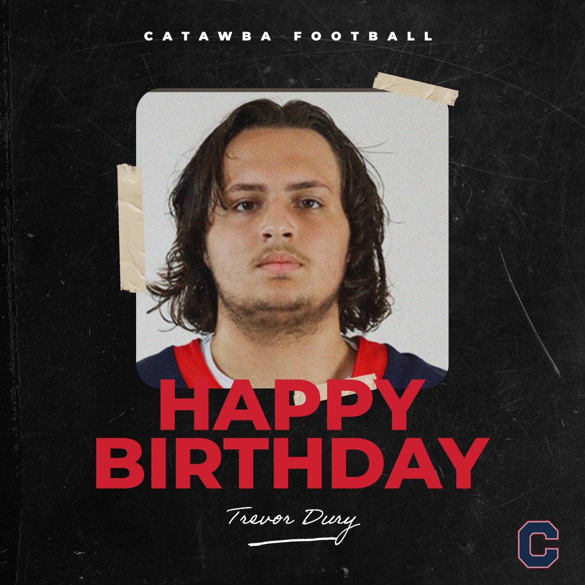 CatawbaFootball's tweet image. Happy Birthday!