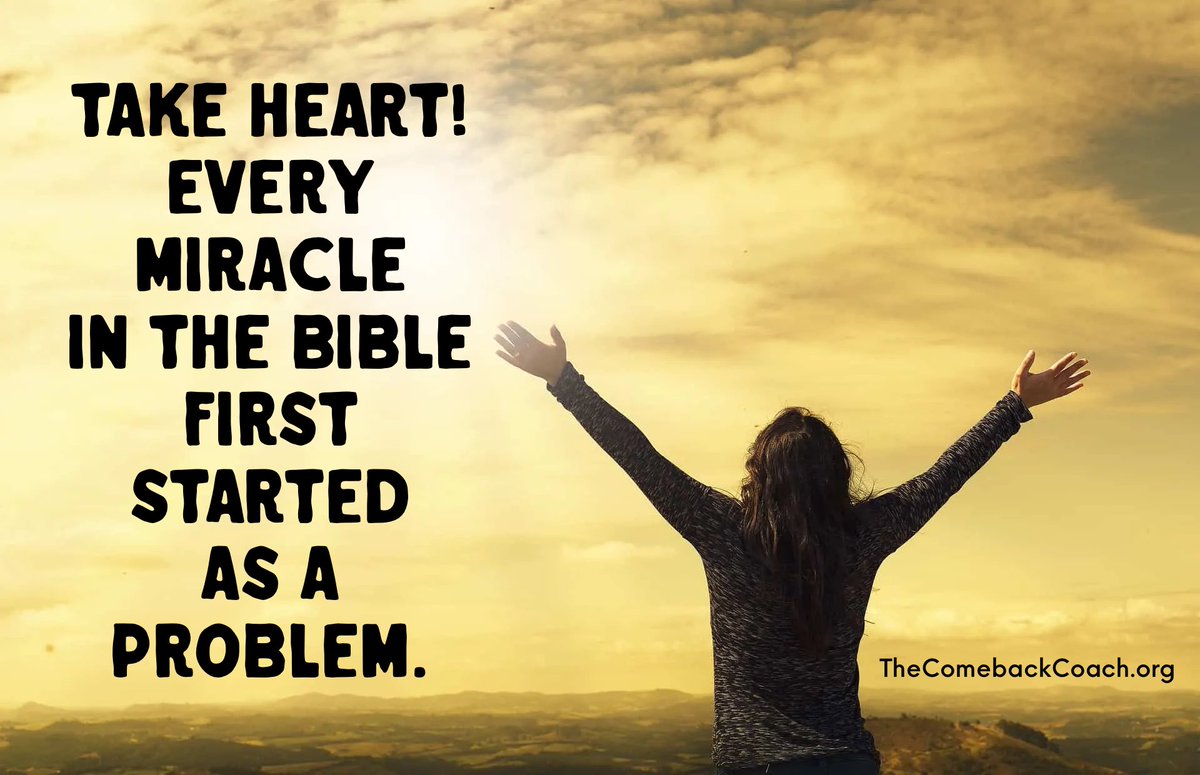 MichelleRooney7's tweet photo. Miracles start with the impossible.๐๐ป
Thatโs why theyโre miracles!๐๐ป
Hold on, keep believing, your problem is miracle material!๐๐ป๐ #thecomebackcoach #miracles #prayer #problems #God #Hecan #Hewill #lifecoach #healthcoach #faith #ask #believe https://t.co/jRzfAFI5HF