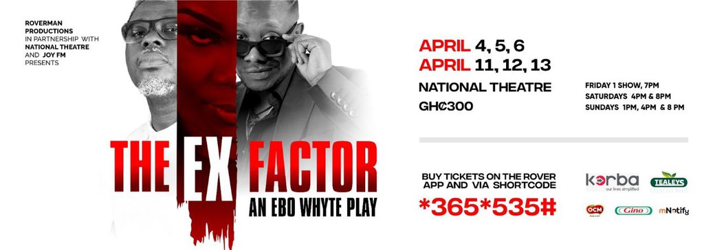BurnitonNelly's tweet photo. From Wednesday to Friday, you get tickets at GHC250.
Loyalty Card holders still enjoy their discounted offer of GHC 225, and our discounted Sunday 1pm offer is still on for GHC150.
#TheExFactor https://t.co/7dSqyonodS