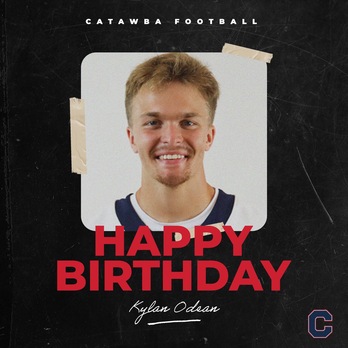 CatawbaFootball's tweet image. Happy Birthday!