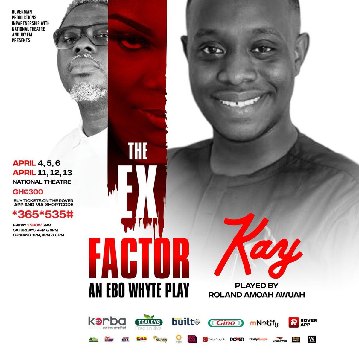 BurnitonNelly's tweet photo. We are giving you more affordable ticket purchase options to watch “The Ex Factor” this weekend only on Korba short code *365*535# or the Rover App.
#TheExFactor https://t.co/gRSIgOd85M