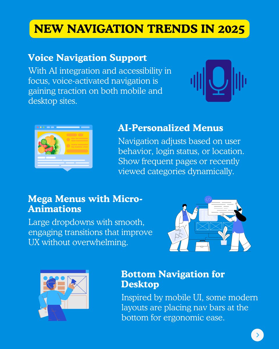 pallaxsys's tweet image. 👉 Let Pallaxsys help you design smart, seamless, and future-ready navigation.  
📲 WhatsApp us at: 87430 85555 

#UXDesign #Pallaxsys #WebsiteDesign #WebDevelopment #MobileAppDevelopment #ITServices #Business #Startups #UIUX