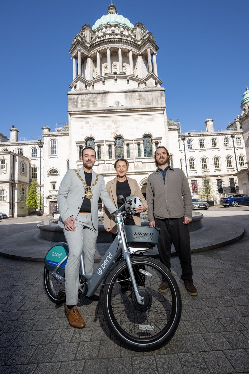 £500,000 E-bike Investment 😮🚲

Belfast City Council has announced Beryl as the incoming operator of the Belfast Bikes scheme.
E-bikes will also be introduced to the fleet for the first time, due to funding received by the Department for Infrastructure.
 ulstertatler.com/news