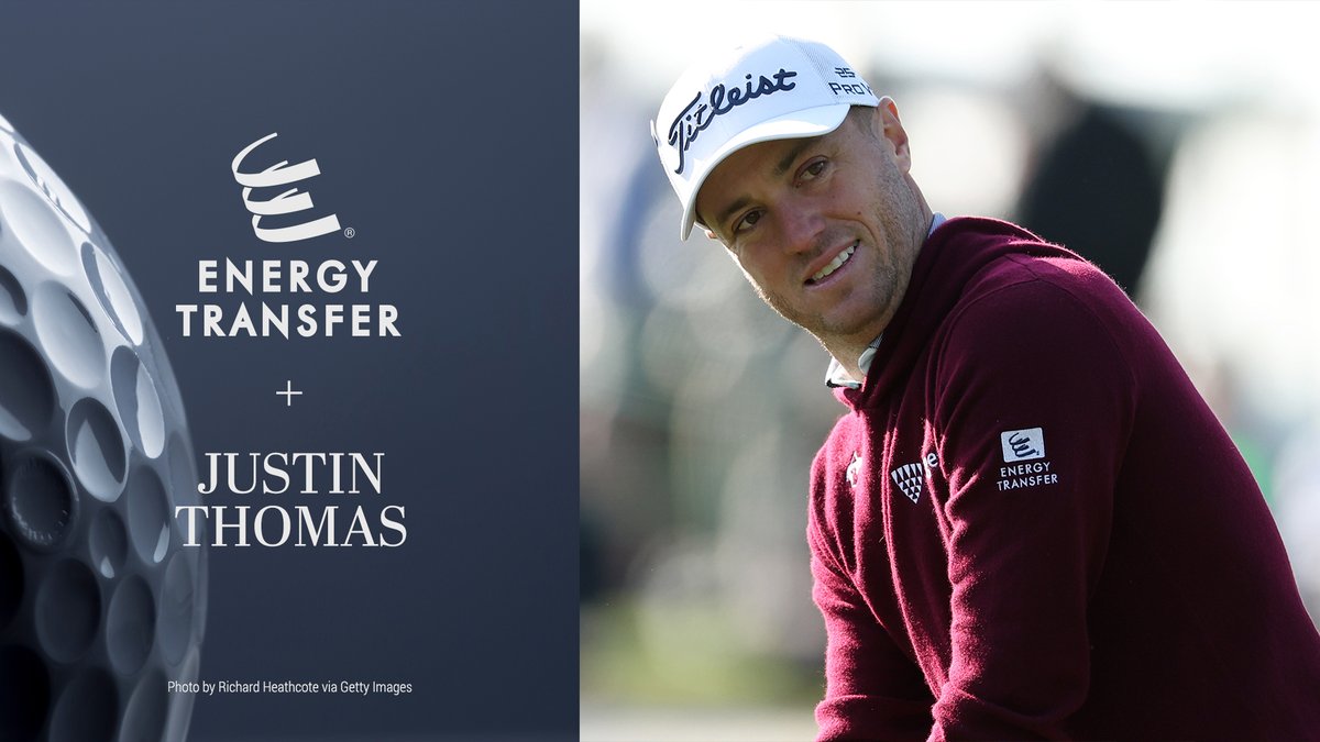 EnergyTransfer's tweet photo. We're thrilled to announce our official partnership with professional golfer Justin Thomas! Justin will debut our logo on his left sleeve this week in Augusta.

Join us in cheering him on as he tees up this week! 🏆👏 https://t.co/xYjNDNQeau