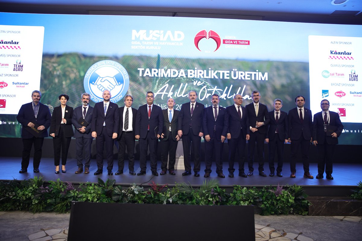 MÜSİAD Gıda, Tarım ve Hayvancılık Sektör Kurulu öncülüğünde, Konya Gıda ve Tarım Üniversitesi’nin destekleriyle düzenlenen, Tarımda Birlikte Üretim ve Akıllı Ortaklıklar Zirvesi, MÜSİAD Genel Merkezi’nde gerçekleşti.

Zirvede, tarım sektöründe sürdürülebilir üretim, stratejik iş